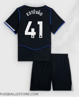 Günstige Chelsea Estevao Willian #41 3rd trikot Kinder 2025-26 Kurzarm (+ Kurze Hosen)